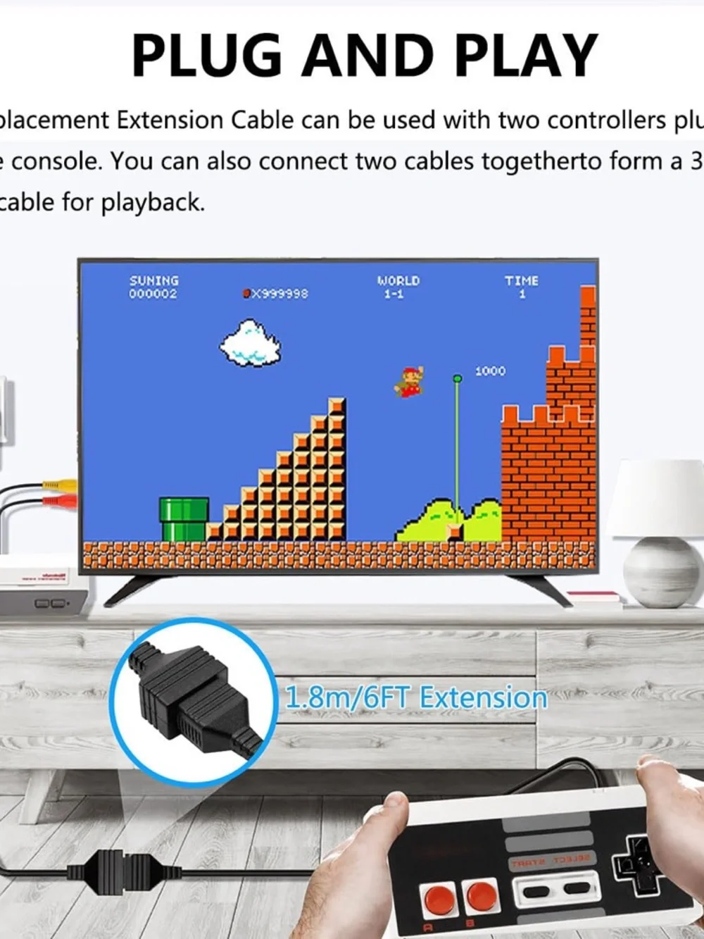 Plug N Play Extension Cables (2)